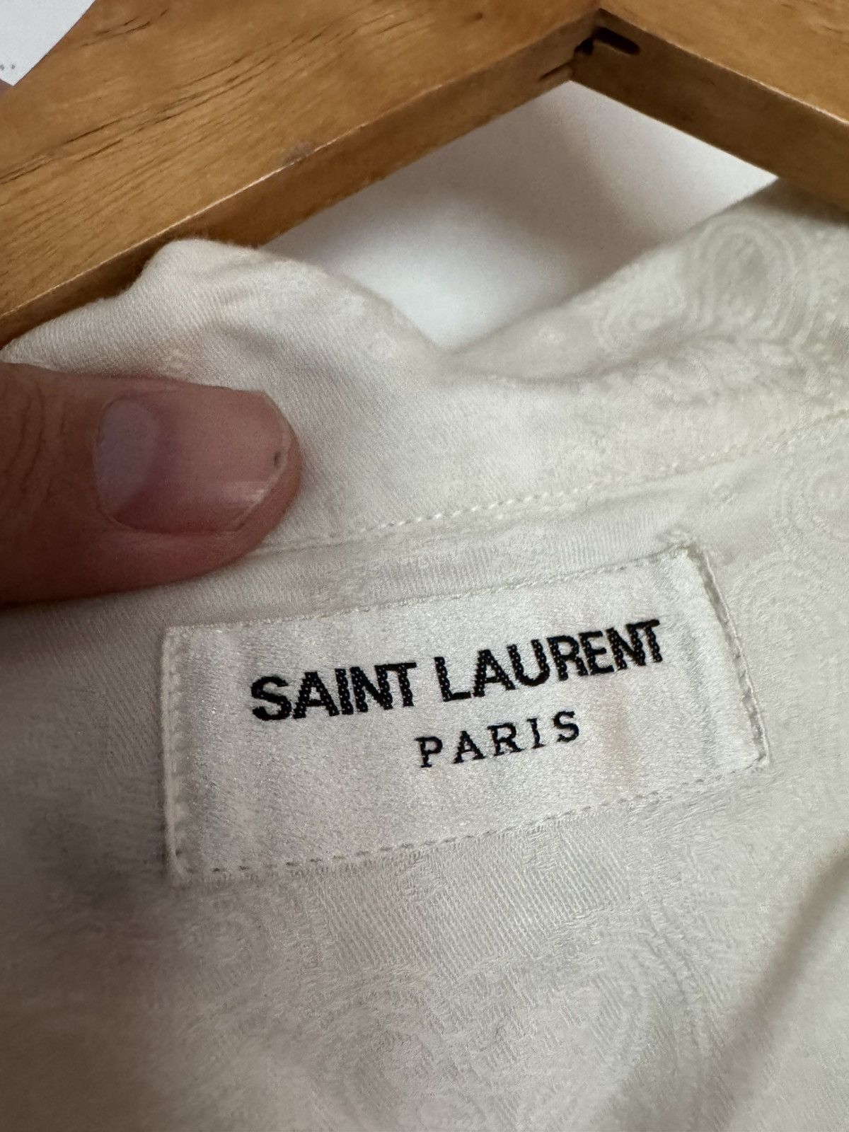 Saint Laurent Paris Cream laced tunic paisely Size US M / EU 48-50 / 2 - 2 Thumbnail
