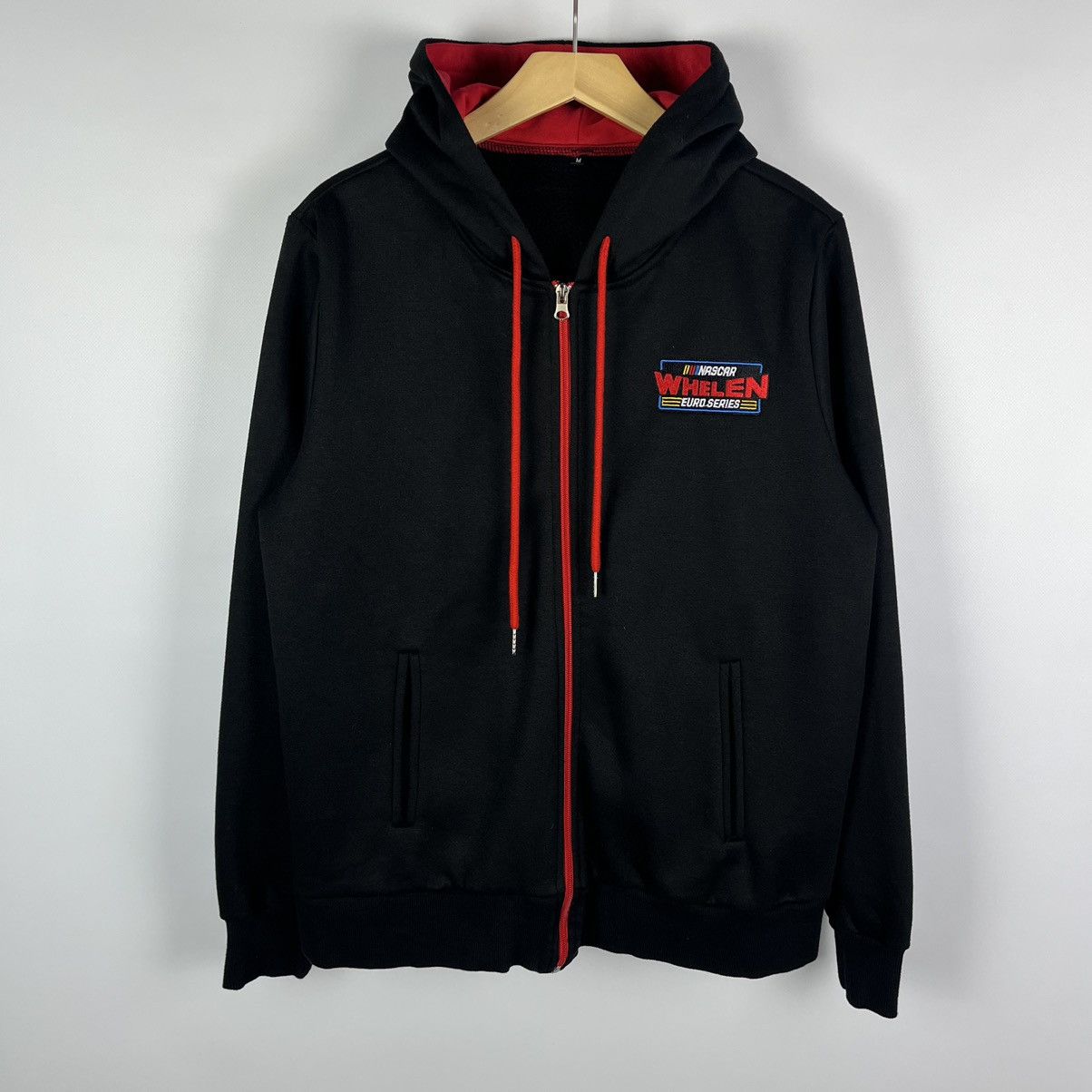 NASCAR USA Nascar Racing Full Zip Hoodie Size M Black Logo Y2K Size US M / EU 48-50 / 2 - 1 Thumbnail