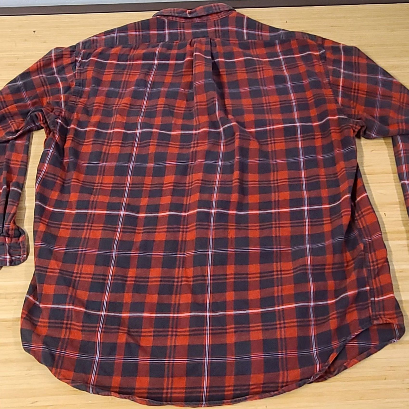 Polo Ralph Lauren Ralph Lauren Mens Multicolor Plaid Long Sleeve Cotton Button Up Shirt L Size US L / EU 52-54 / 3 - 2 Thumbnail