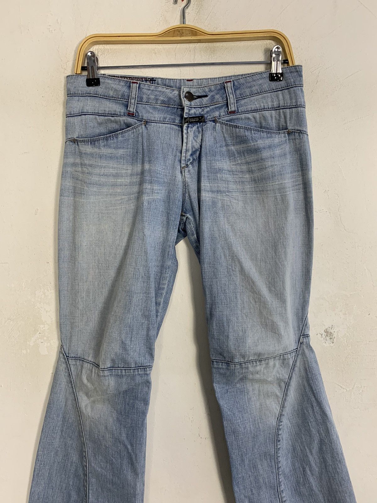 Designer 90s Marithe Francois Girbaud Double Waist Bootcut Size 30" / US 8 / IT 44 - 3 Thumbnail