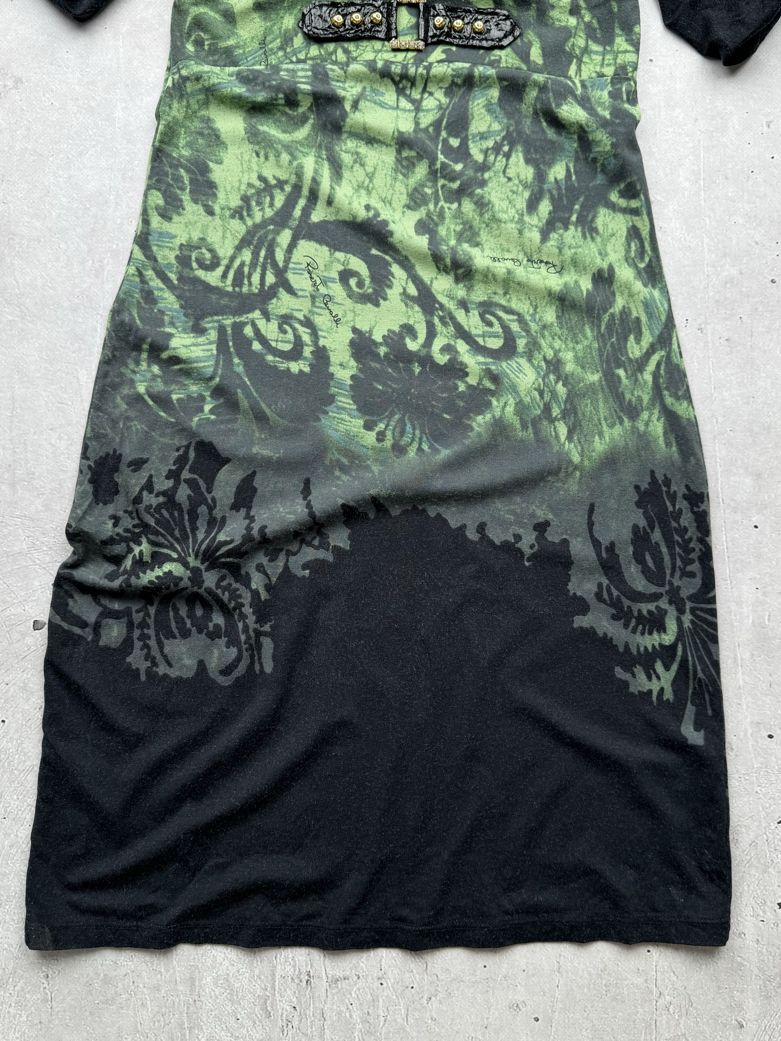 Just Cavalli × Roberto Cavalli × Vintage Roberto Cavalli Vintage Printed Mini Dress Size S / US 4 / IT 40 - 4 Thumbnail