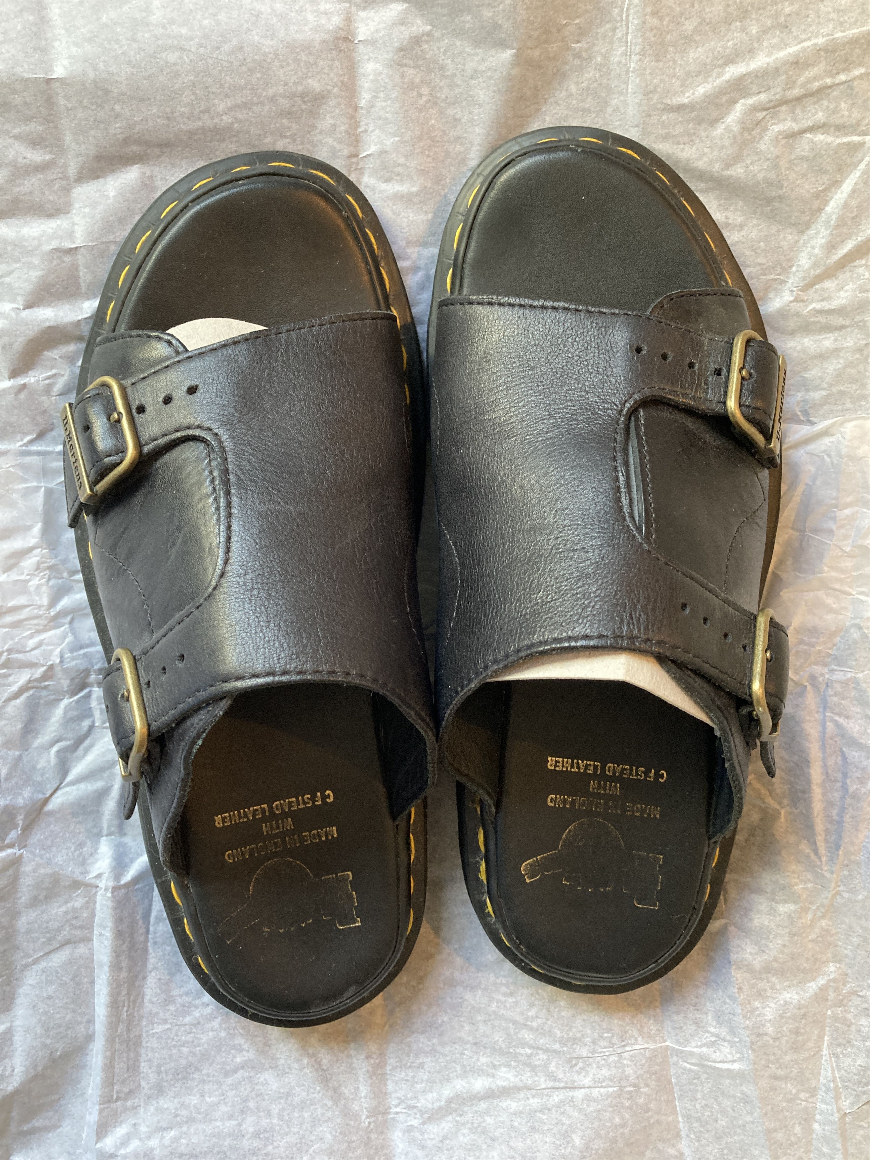 Dr. Martens Dr. Martens Dayne MADE IN ENGLAND Leather Sandals Size US 8 / EU 41 - 5 Thumbnail