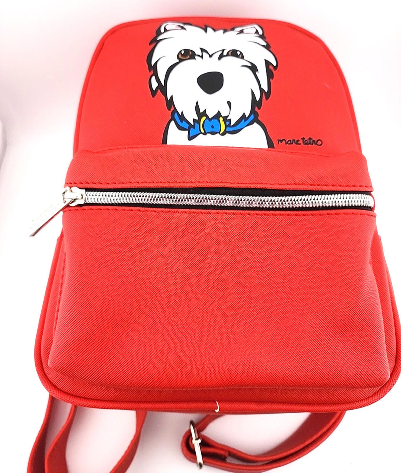 Other Marc Tetro Mini Backpack – Red Westie Dog Size ONE SIZE - 5 Thumbnail