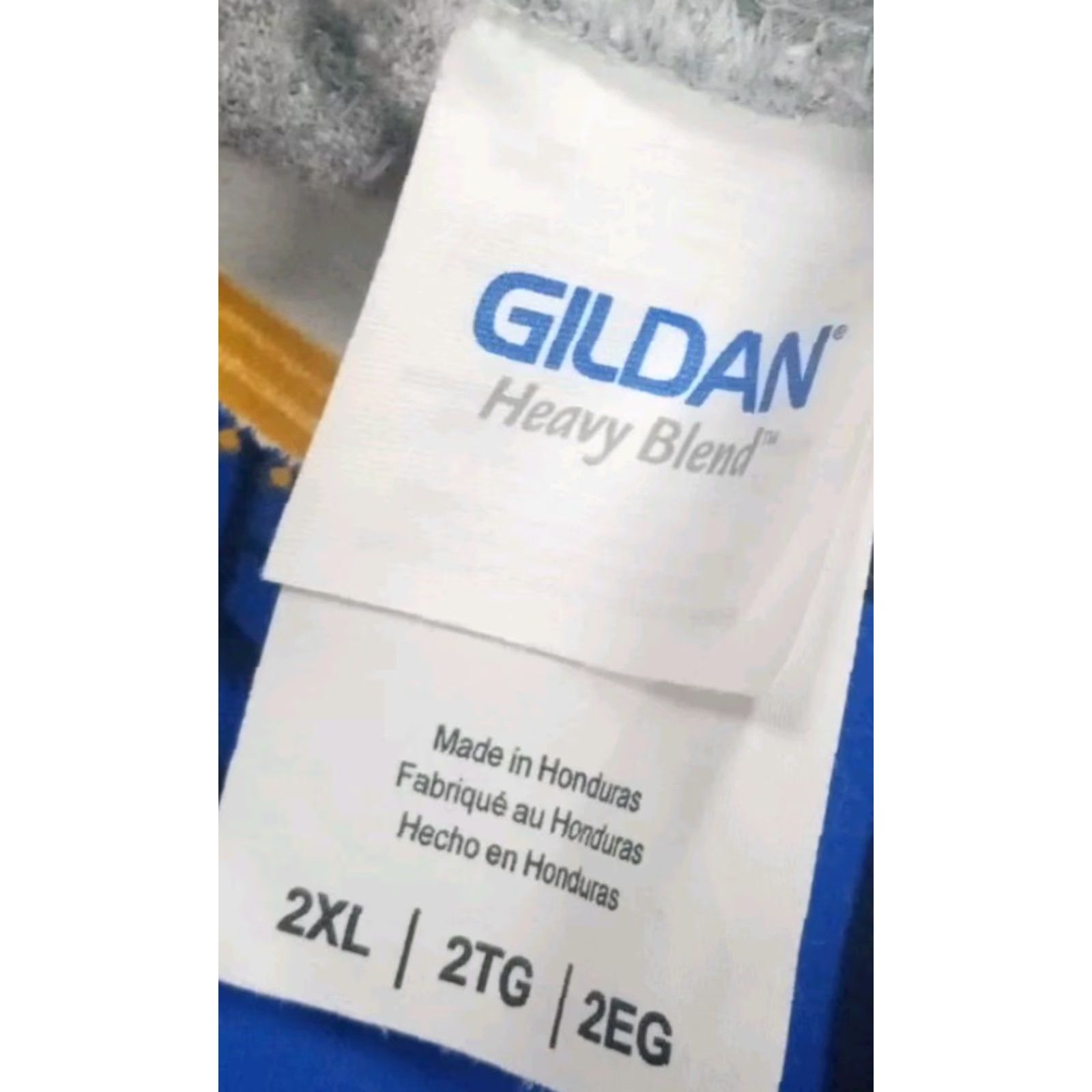 Gildan VINTAGE 2019 Judo Senior National Championship Las Vegas Gildan Heavy Blend Hoodie 2XL Gray Mens Size US XXL / EU 58 / 5 - 5 Thumbnail