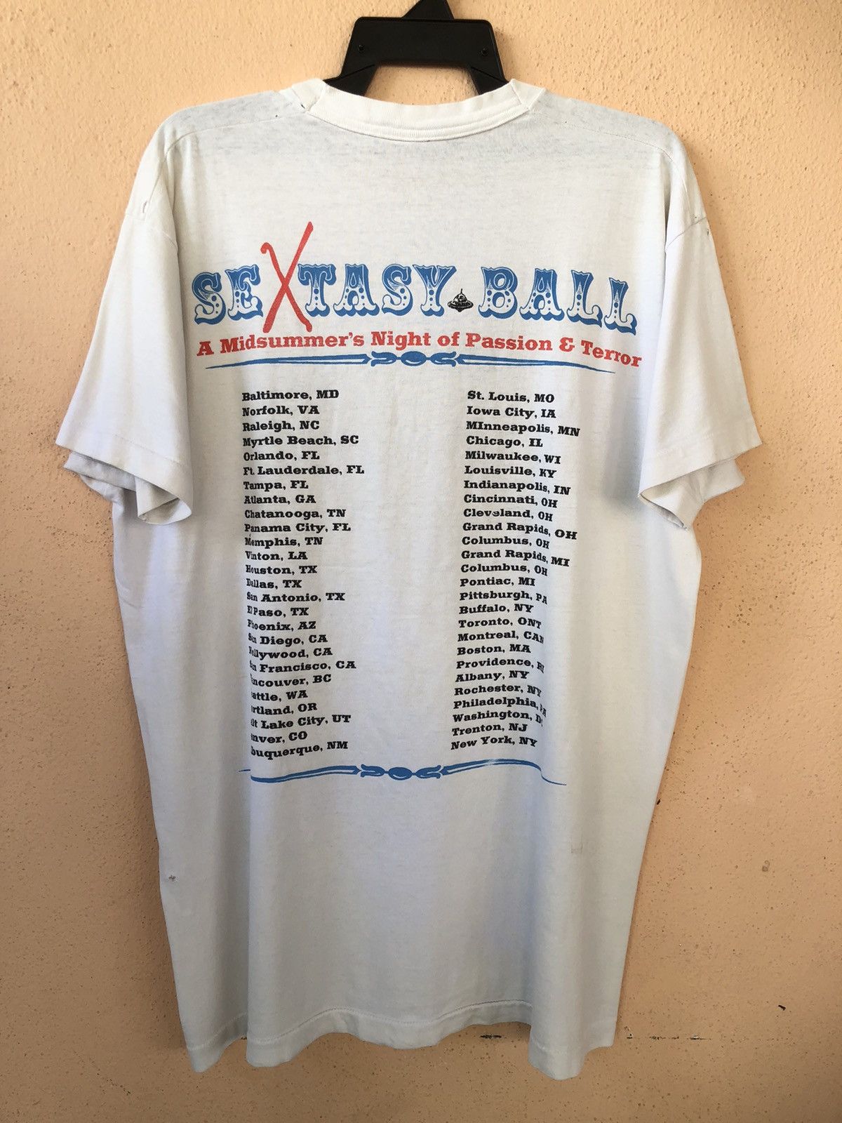 Band Tees Vintage 90s LORD OF ACID Electronic Band Tee Size US XL / EU 56 / 4 - 6 Thumbnail