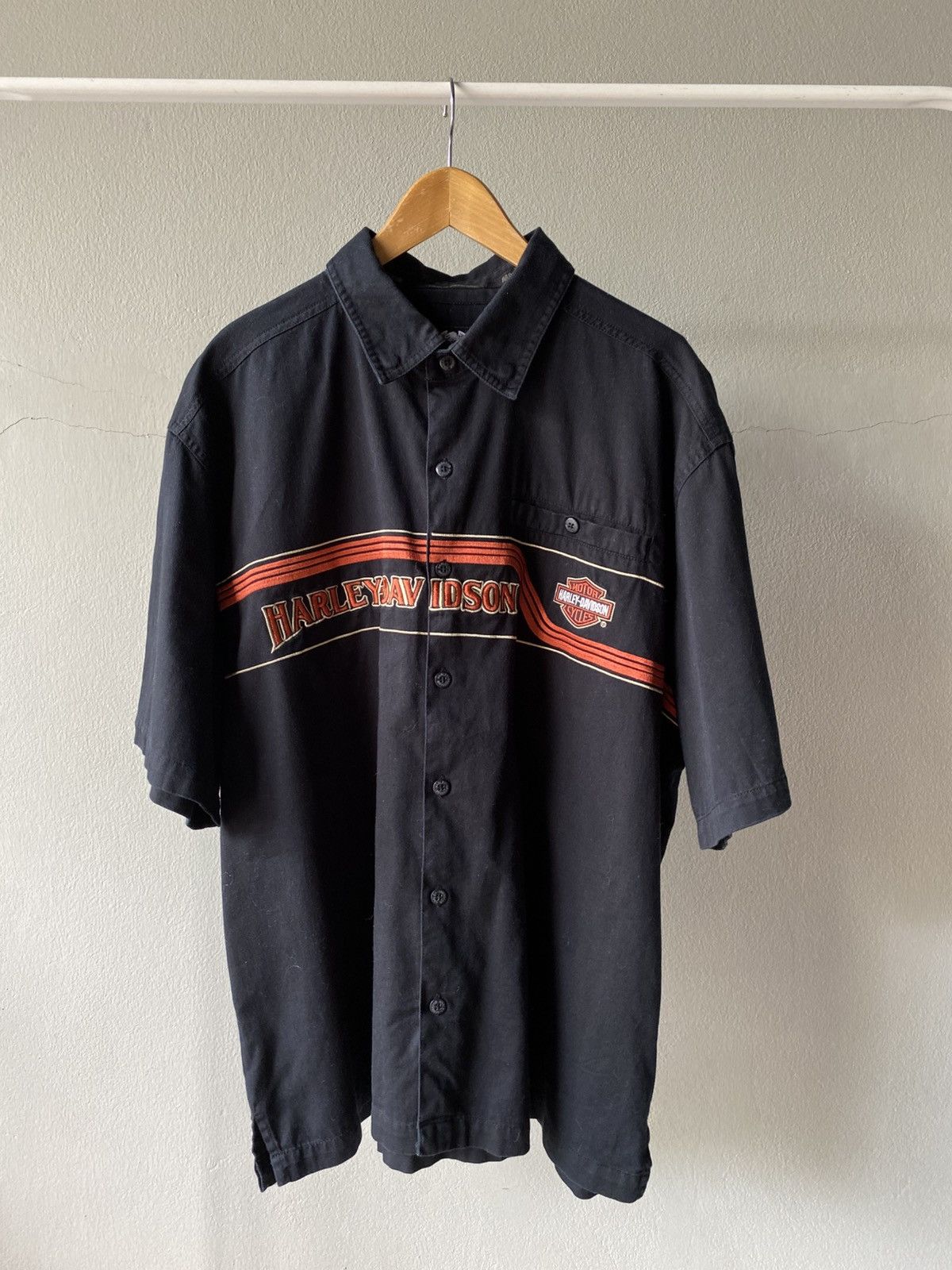 Harley Davidson Harley Heritage Black Statement Shirt Size US XL / EU 56 / 4 - 10 Thumbnail