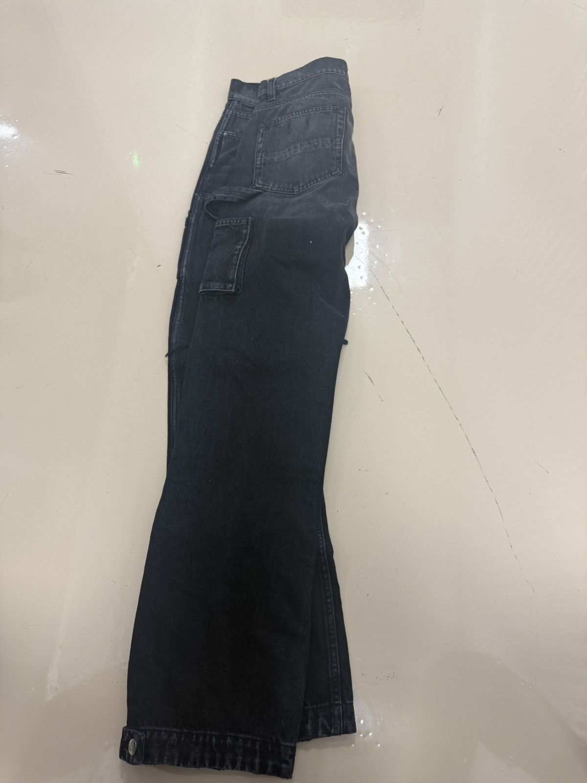 Amiri Amiri Black Baggy Jeans Size US 32 / EU 48 - 2 Thumbnail