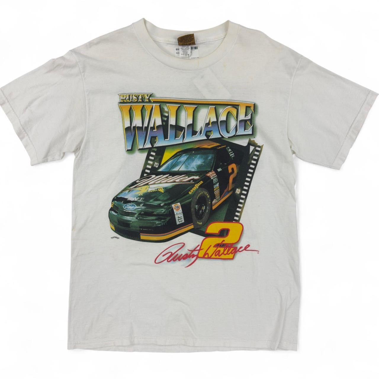 Nutmeg Rusty Wallace NASCAR racing tee racing Size US L / EU 52-54 / 3 - 1 Thumbnail