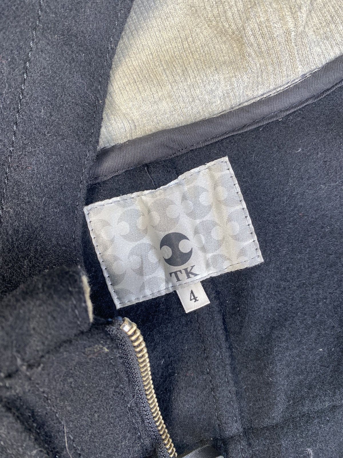 Japanese Brand × Takeo Kikuchi Takeo Kikuchi Duffle Coat Without Sleeve Size L / US 10 / IT 46 - 8 Thumbnail