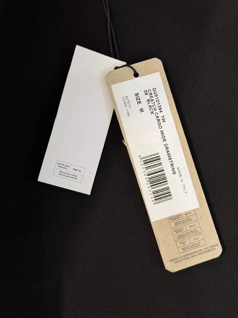 Rick Owens rick owens size m Double-ring wide-leg trousers and bell-b Size US 30 / EU 46 - 4 Thumbnail