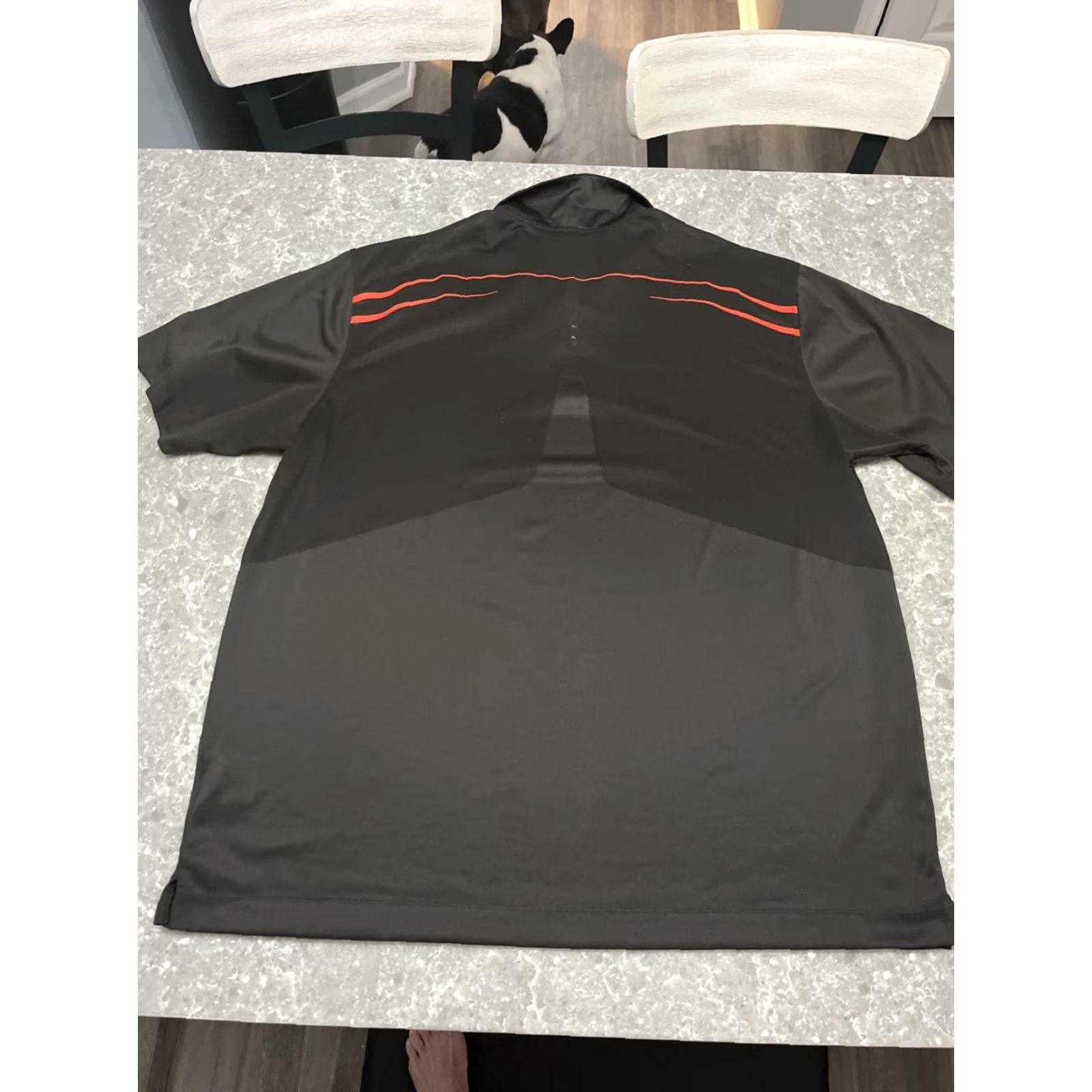 Nike VINTAGE Nike Golf Polo Shirt Men XL Short Sleeve Black Zip Size US XL / EU 56 / 4 - 7 Thumbnail
