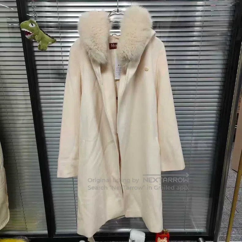 Max Mara Max Mara Snow White Coat Size XXS / US 00 / IT 34 - 1 Thumbnail