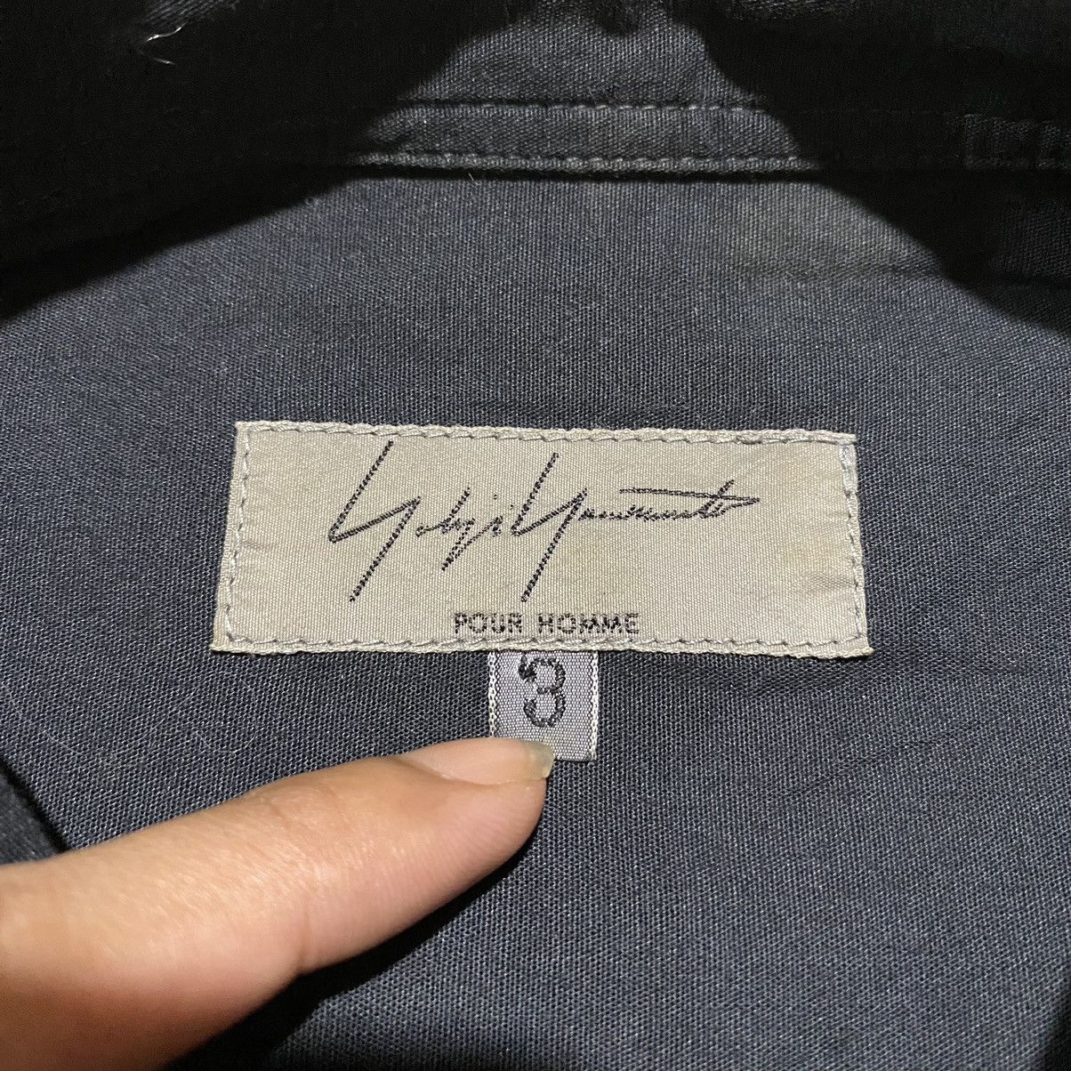 Yohji Yamamoto Vintage Yohji Yamamoto Shirt Button Ups Size US L / EU 52-54 / 3 - 6 Thumbnail