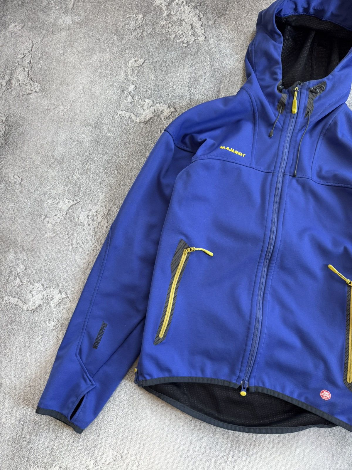Mammut Mammut S/size Wind-stopper windbreaker jacket Softshell 00s Size US S / EU 44-46 / 1 - 12 Thumbnail