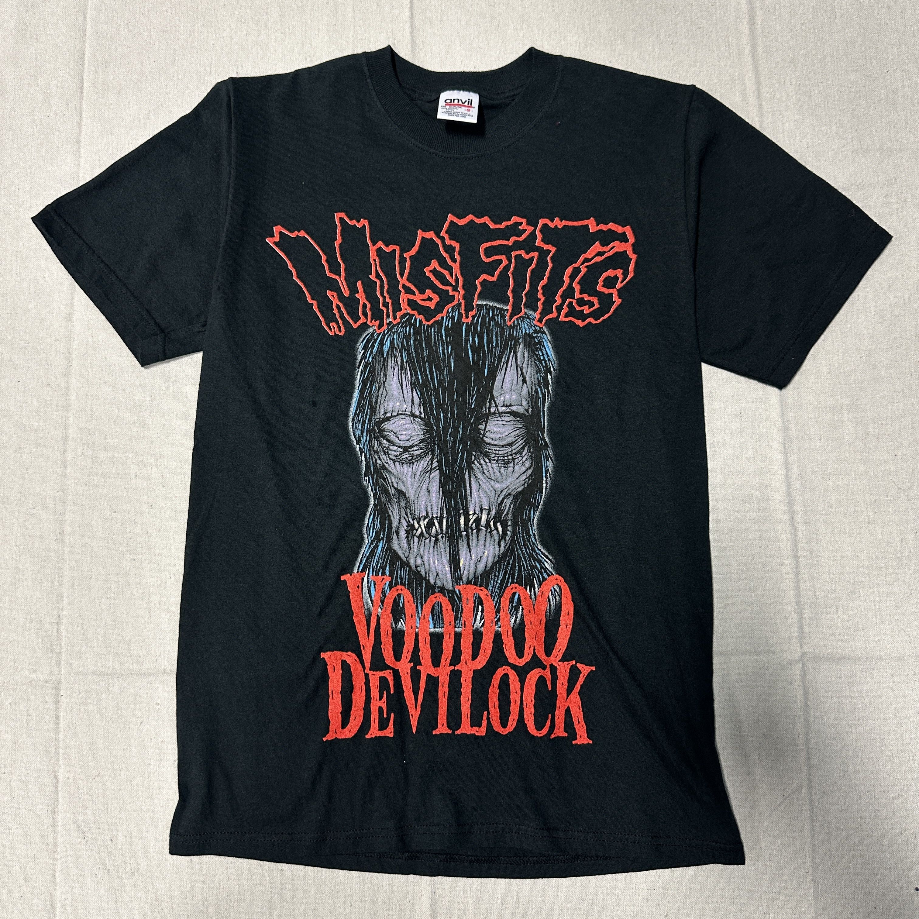 Anvil Vintage Misfits Voodoo Devillock Graphic T-Shirt Size S Size US S / EU 44-46 / 1 - 1 Thumbnail
