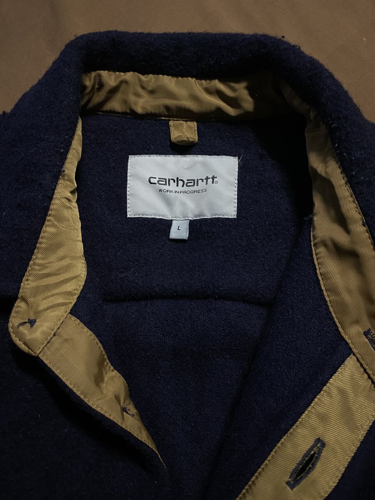 Carhartt Wip Carhartt WIP 2018 Wool Milner Shirt Jacket Size US L / EU 52-54 / 3 - 6 Thumbnail