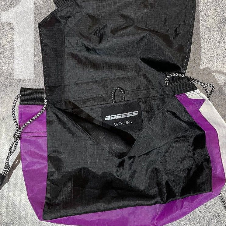 Other RIPSTOP MESSENGER BAG UPCYCLE BY OBSESS UPCYCLING ATELIER Size ONE SIZE - 5 Thumbnail