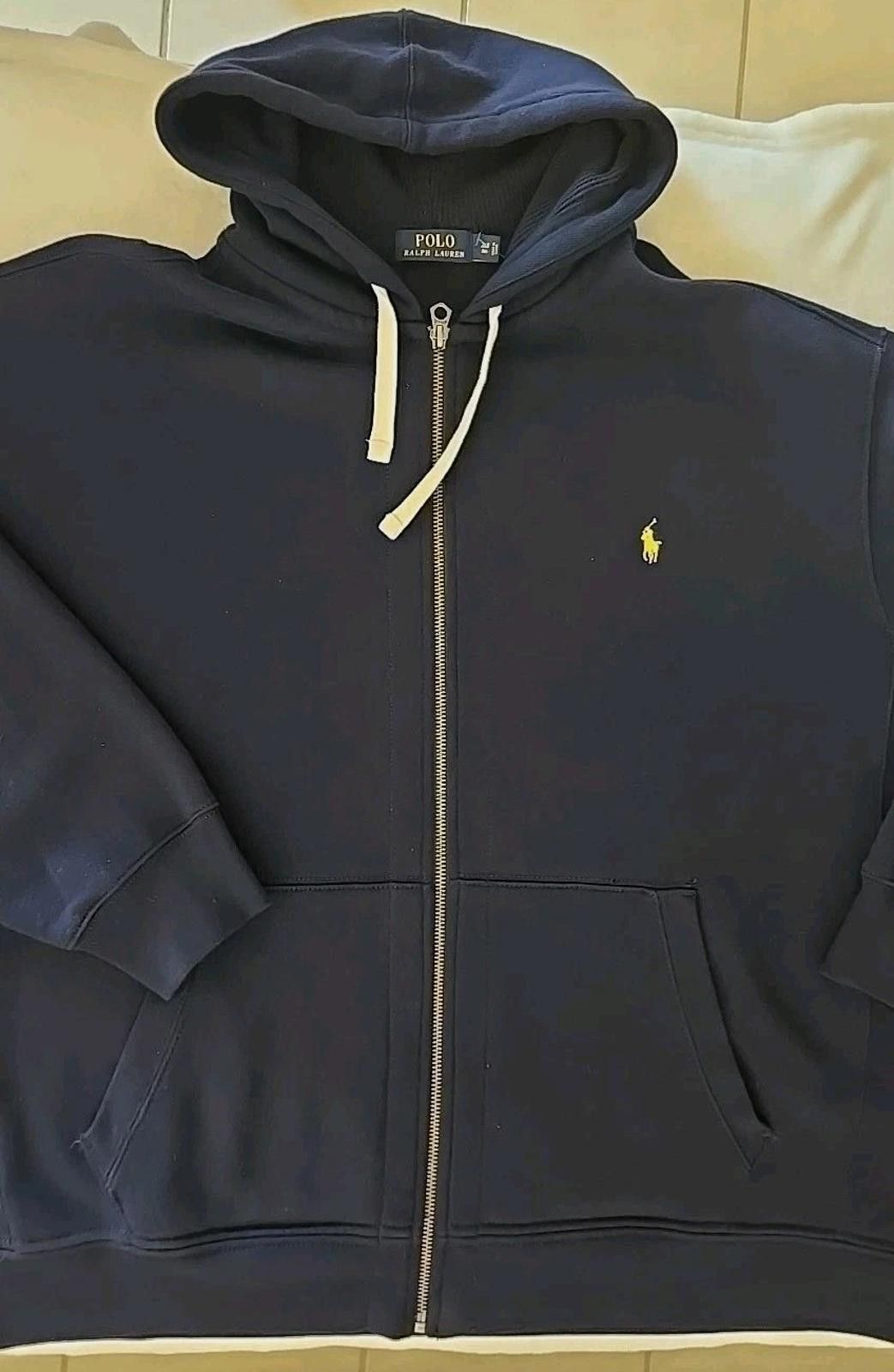 Polo Ralph Lauren Polo Ralph Lauren Hoodie Men's 3XB Zip Fleece Jacket Size US XXL / EU 58 / 5 - 3 Thumbnail