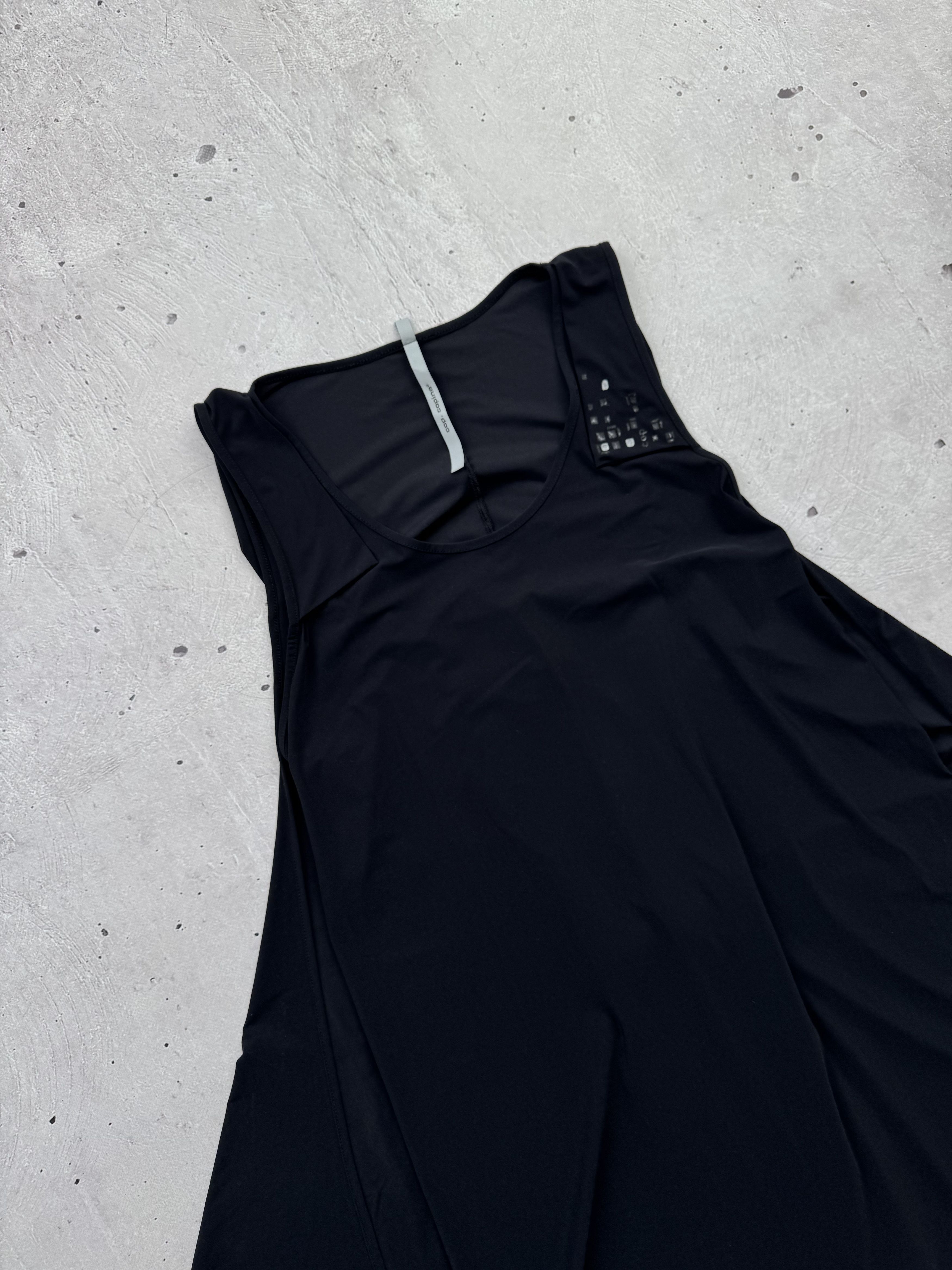 Cop Copine × Vintage Cop Copine Vintage Gothic Asymmetric Belted Dress Size S / US 4 / IT 40 - 2 Thumbnail