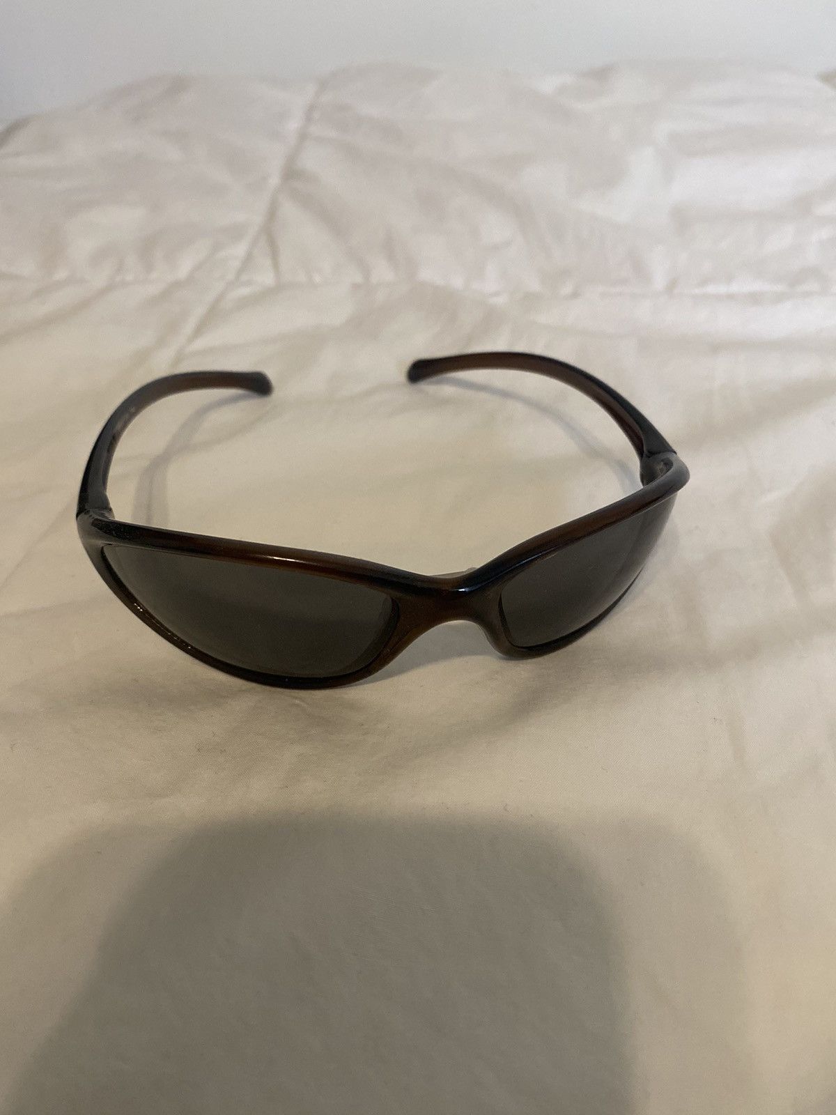 image of Vintage Y2K Nike Tarj Sunglasses Made In Japan in Brown, Men's