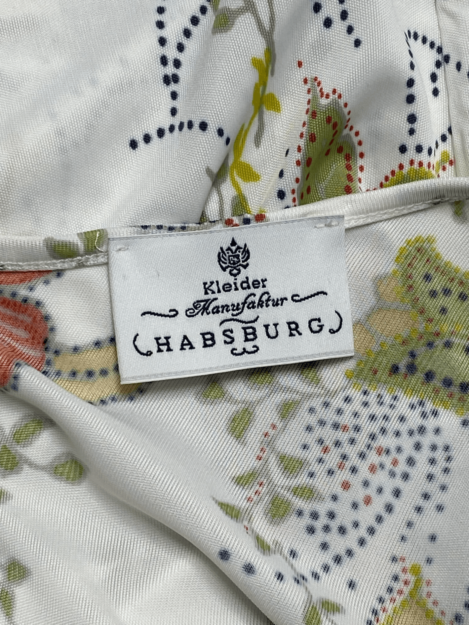 Vintage Vintage KLEIDER MANUFAKTUR Beautiful Overprint Flower Tee Size XS / US 0-2 / IT 36-38 - 3 Thumbnail