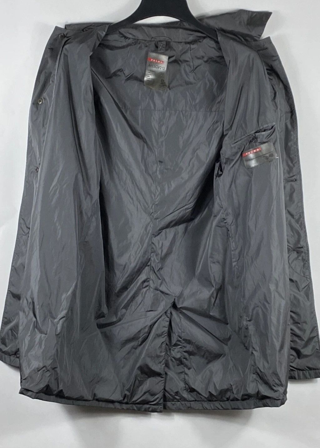 Prada Prada Autumn/Winter 2011 Nylon Overcoat Black Size 48 Men's Size US M / EU 48-50 / 2 - 6 Thumbnail