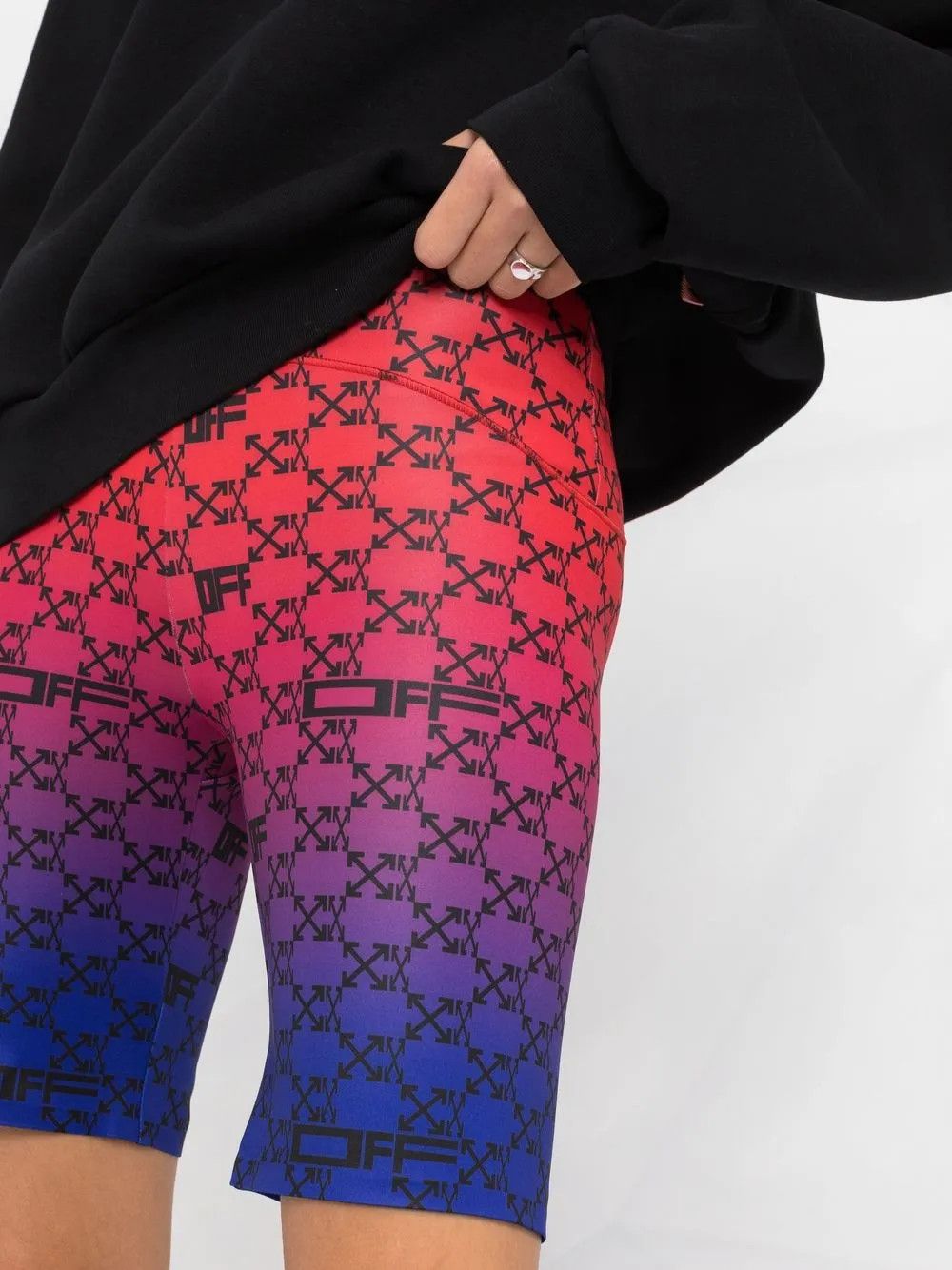 Off-White o1y1225 Short in Multicolor Size 27" / US 4 / IT 40 - 2 Thumbnail