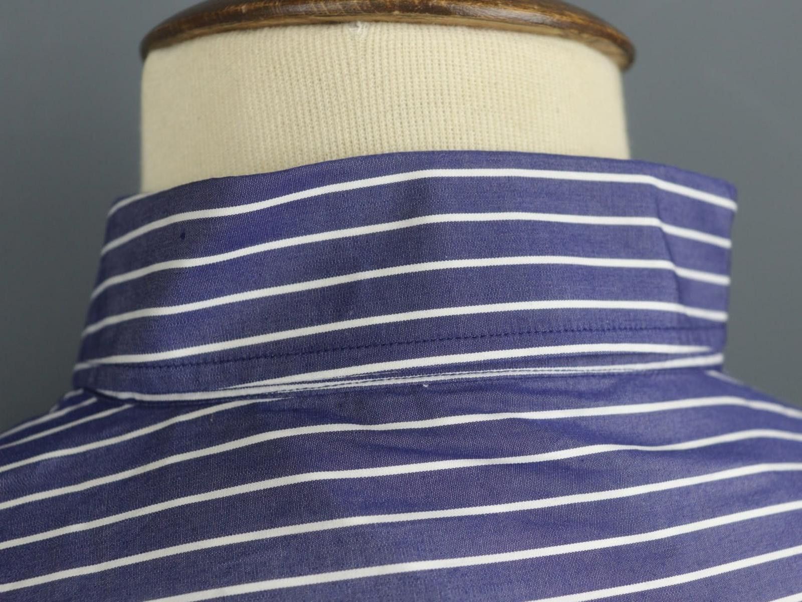 Paul & Shark Paul & Shark Blue White Striped Button-Down Shirt Size 46 Size US M / EU 48-50 / 2 - 7 Thumbnail