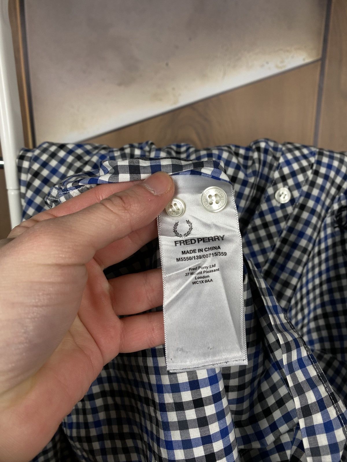 Fred Perry 🍃Shirt Button Up Fred Perry Flannel Checkered Luxury Tee🍃 Size US S / EU 44-46 / 1 - 13 Thumbnail