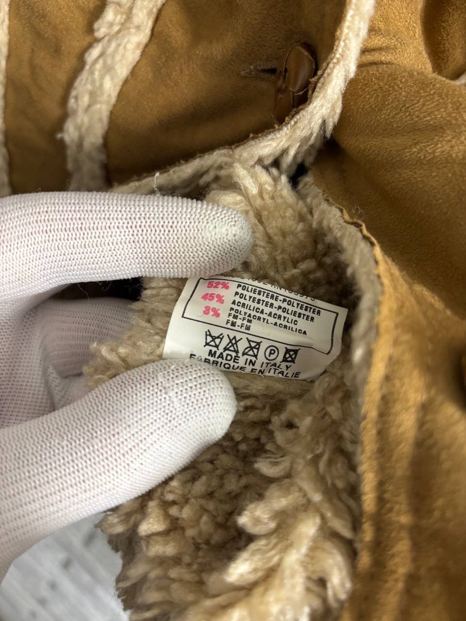 Miss Sixty Miss Sixty vintage Y2K faux fur washed Sherpa jacket Size L / US 10 / IT 46 - 12 Thumbnail
