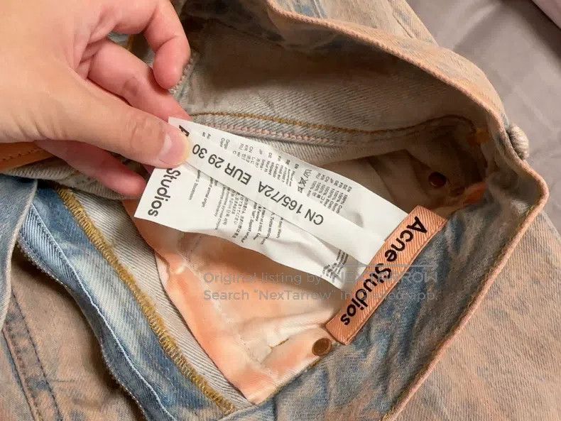 Acne Studios Acne Studios Denim Pants Size US 29 - 4 Thumbnail