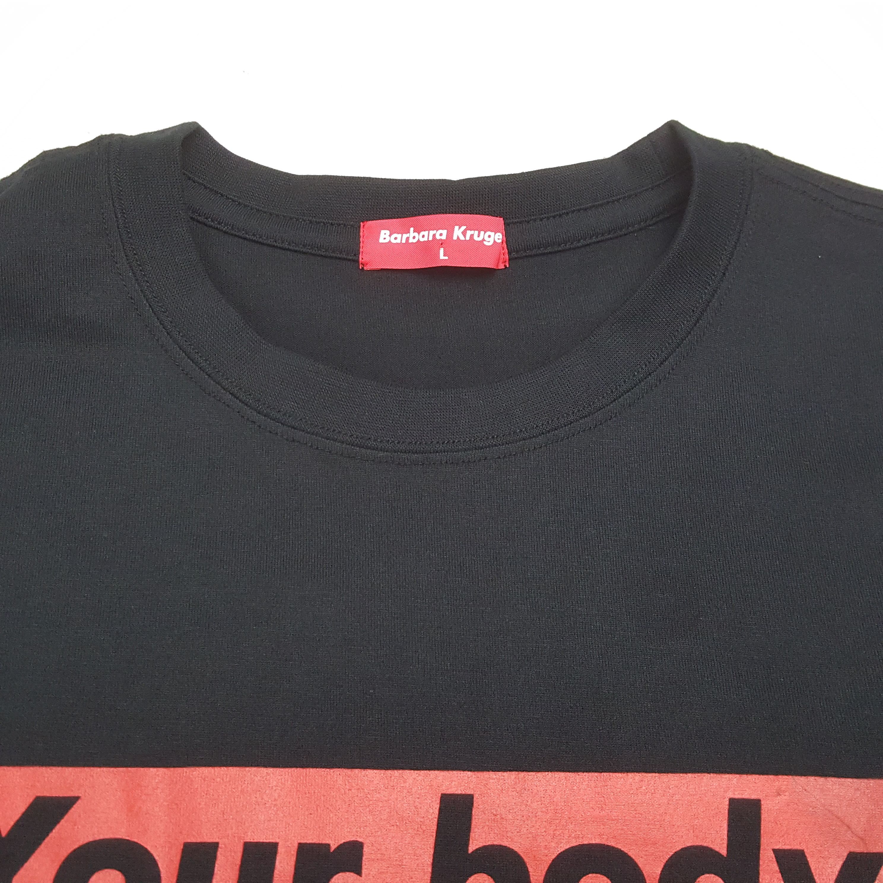 Barbara Kruger × Vintage Vintage BARBARA KRUGER American Art Artist T-Shirt Size US L / EU 52-54 / 3 - 9 Thumbnail