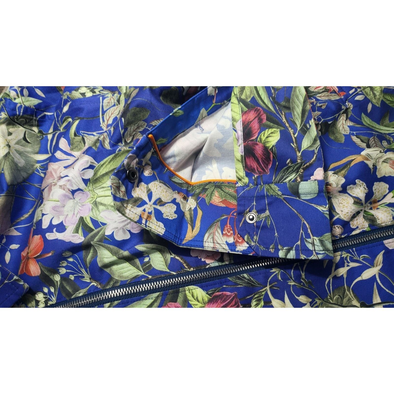Robert Graham NWT Robert Graham Marina Bay Tropical Floral Jacket - Size M Size US M / EU 48-50 / 2 - 10 Thumbnail
