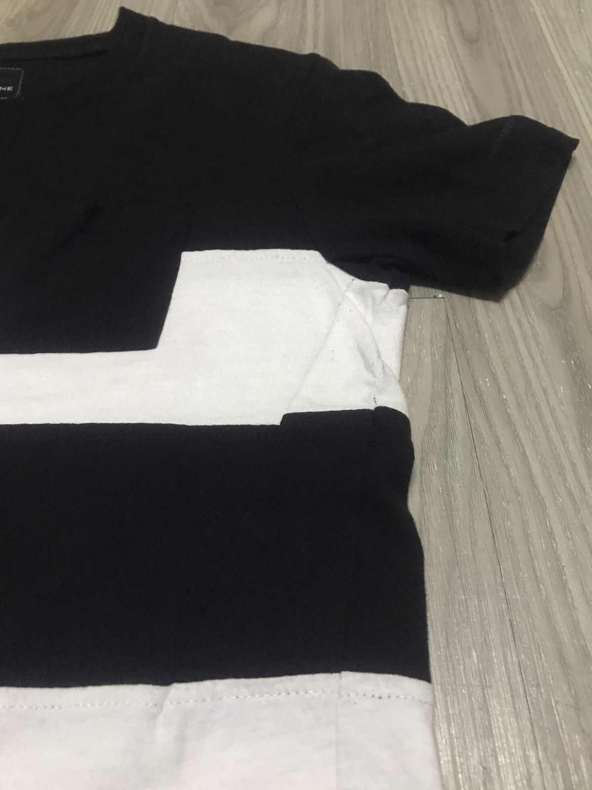 Number (N)ine Number Nine - Stripe Boarder Cotton tShirt Size US S / EU 44-46 / 1 - 14 Thumbnail