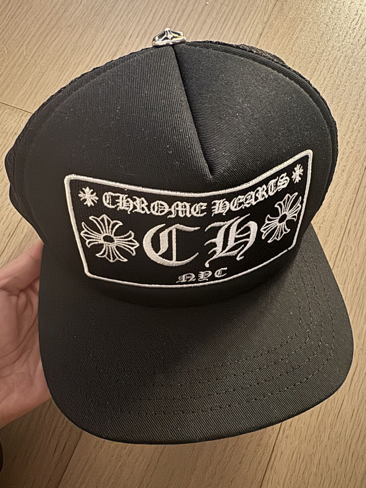 Chrome Hearts chrome hearts NYC exclusive trucker hat Size ONE SIZE - 1 Thumbnail