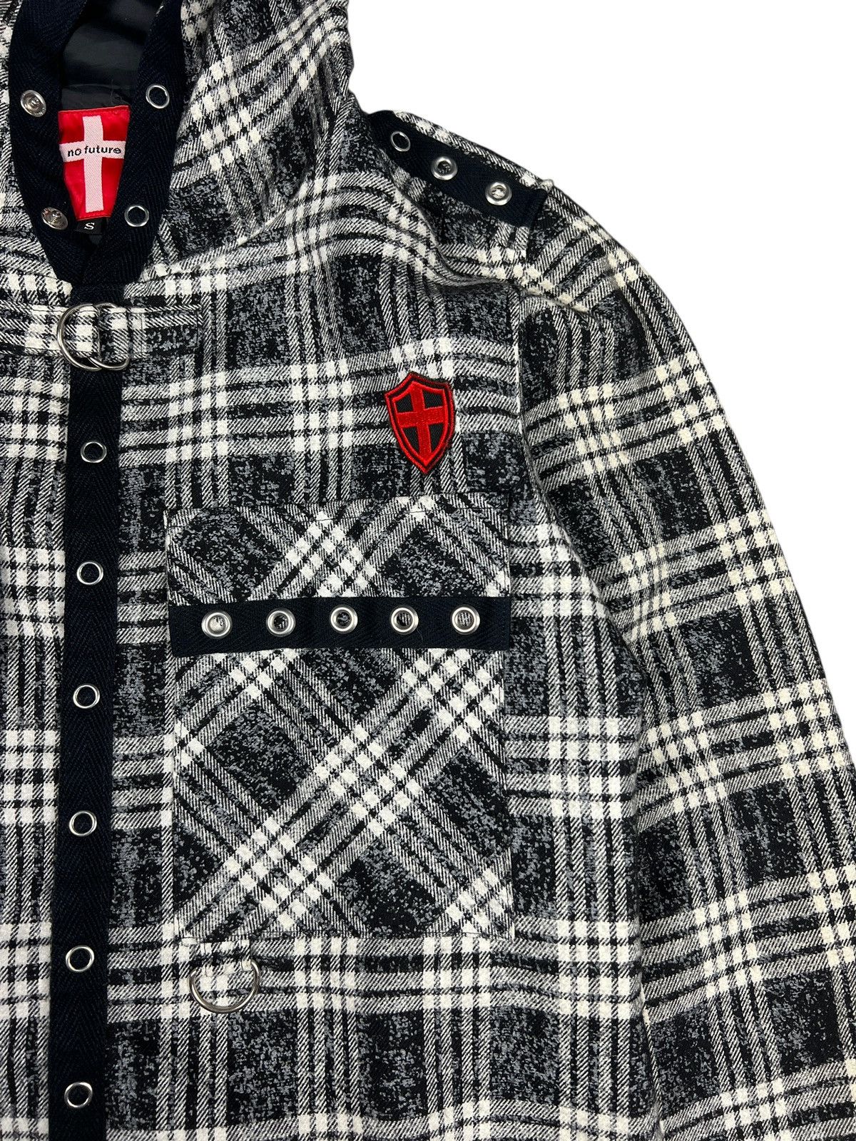 Seditionaries No Future 🇯🇵 Anarcho Plaid Bondage Jacket Size US S / EU 44-46 / 1 - 5 Thumbnail