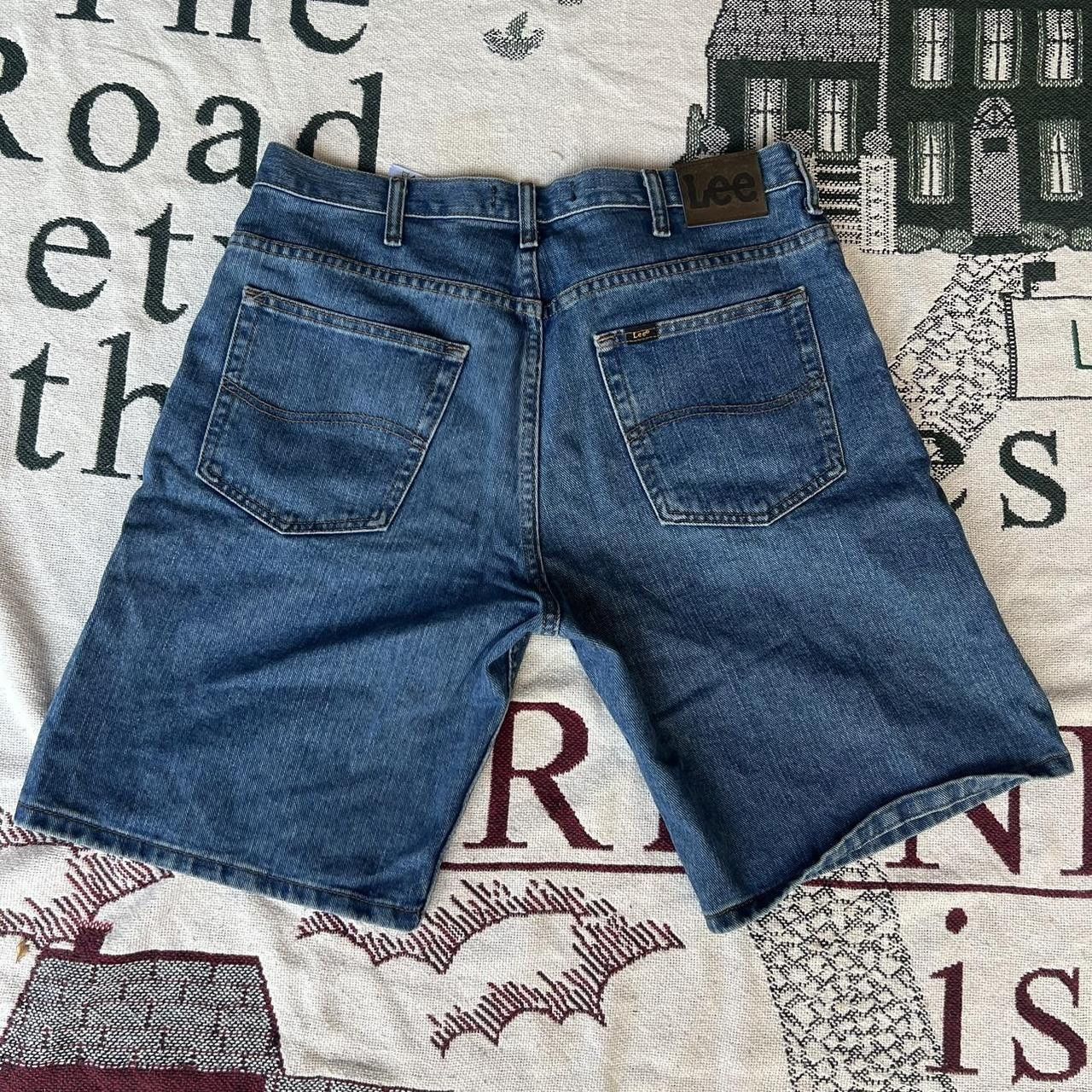Vintage Crazy Vintage Y2K Essential Skater Style Grunge Denim Jean Short Size US 34 / EU 50 - 4 Thumbnail