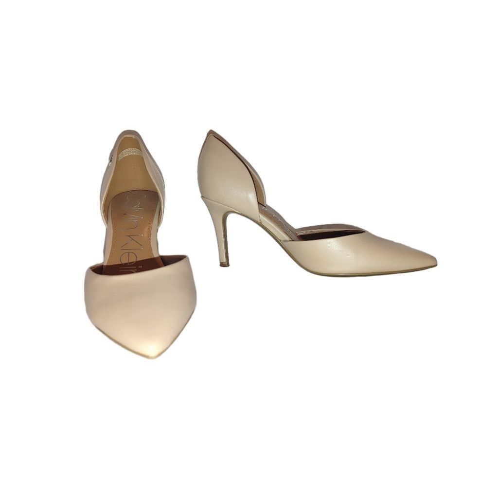 Calvin Klein Calvin Klein Leather Gloria Pump Size 6.5 Size US 6.5 / IT 36.5 - 3 Thumbnail