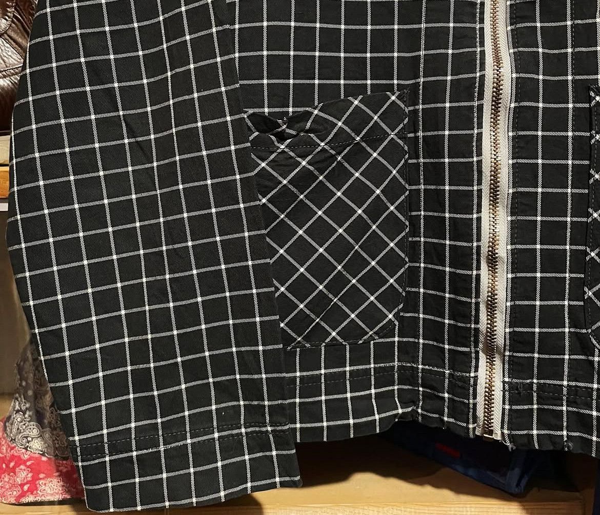 Japanese Brand 2000s Hidehiko Yamene Evisu Plaid Embroidery Hodded y2k Size US L / EU 52-54 / 3 - 4 Thumbnail