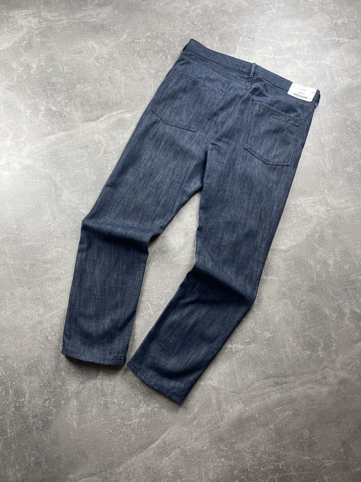 Stone Island Stone Island SL Slim Jeans Early 2010s Dark Blue Denim Size US 33 - 1 Thumbnail