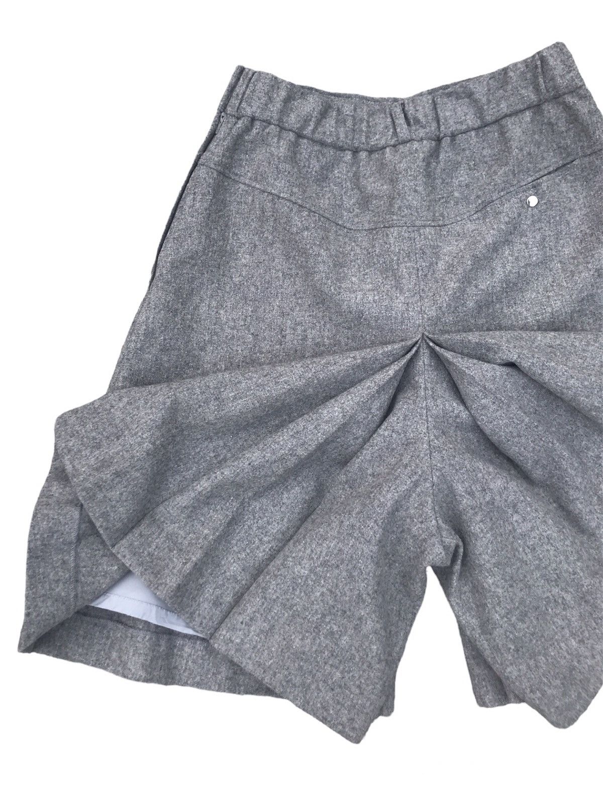 Courreges Vintage Courreges Sport Futur Wool Skort Size 25" / US 0 / IT 36 - 7 Thumbnail