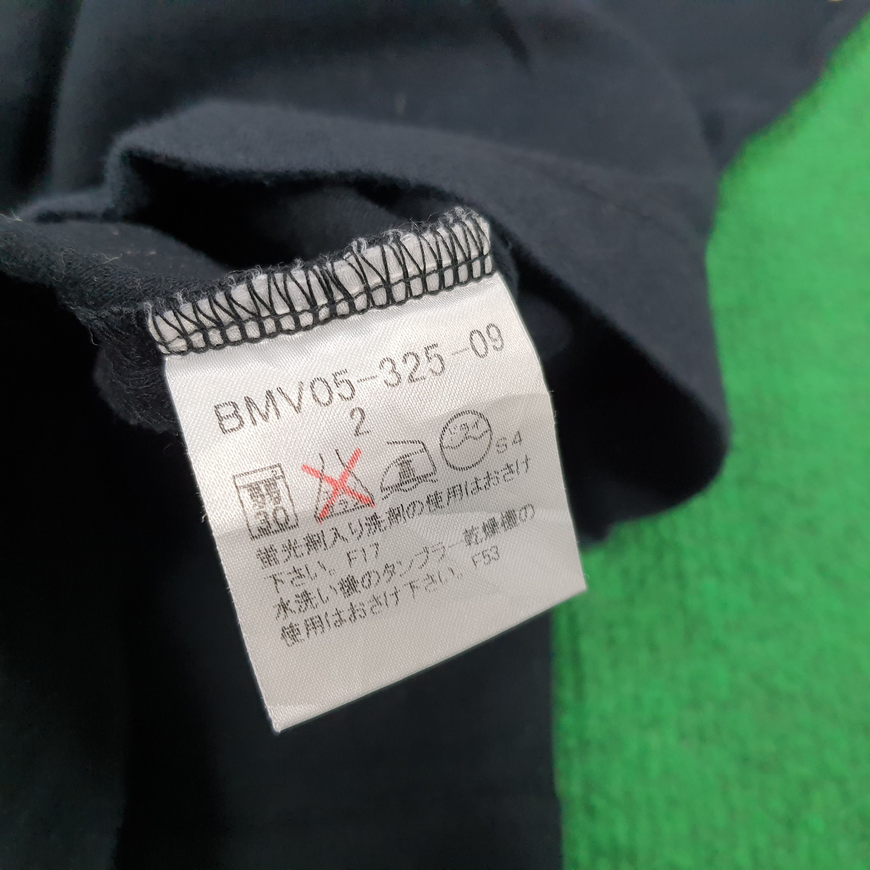 Burberry × Vintage Vintage Burberry Black Label Turtle Neck Stripe Tshirt Size M / US 6-8 / IT 42-44 - 5 Thumbnail