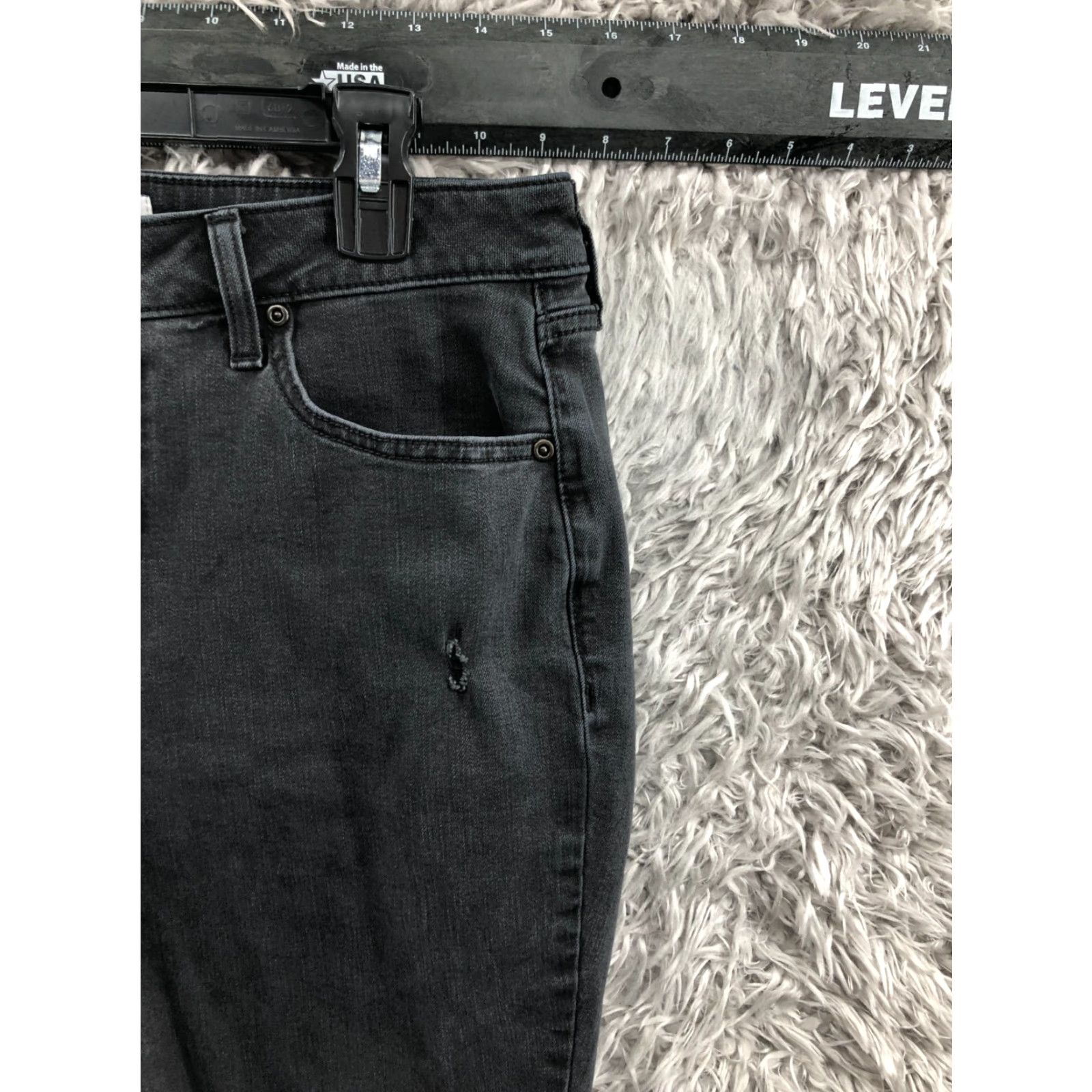 Vintage Sonoma Jeans Womens Skinny Size 12 Dark Wash Black Size 34" / US 12 / IT 48 - 5 Thumbnail