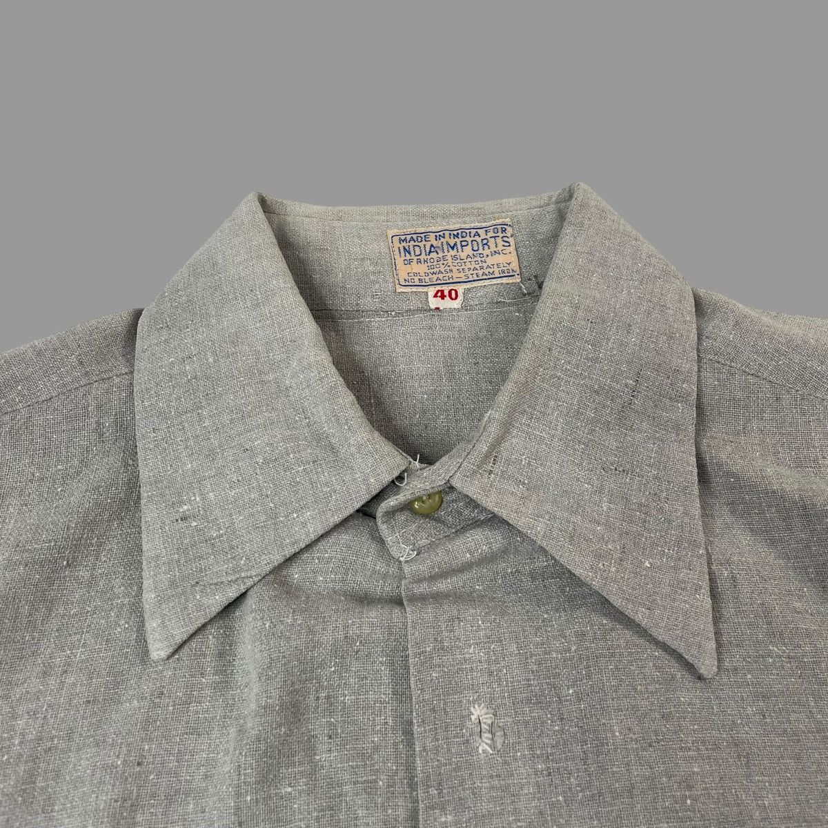 Vintage Vintage 1950s Ricky style button up shirt Size US L / EU 52-54 / 3 - 6 Thumbnail