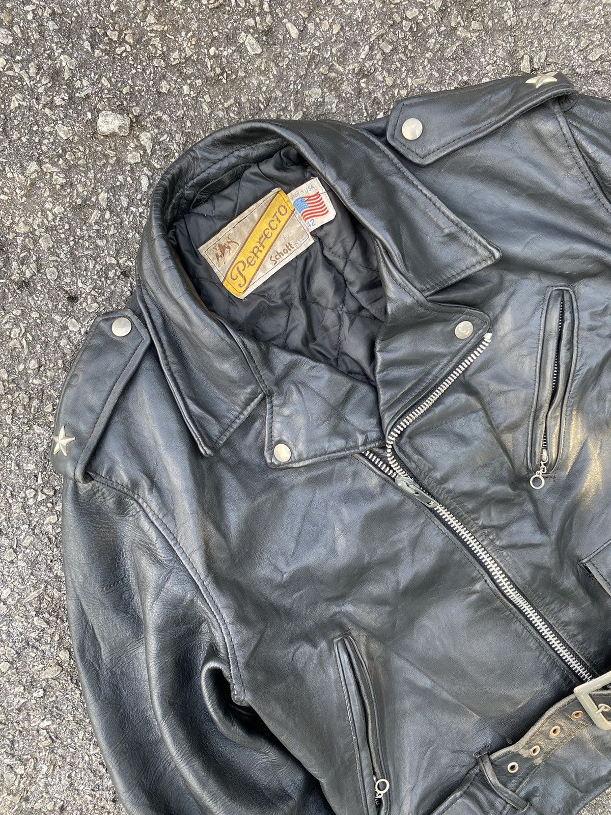 Schott vintage 80s schott perfecto 613 one star Size US XS / EU 42 / 0 - 3 Thumbnail
