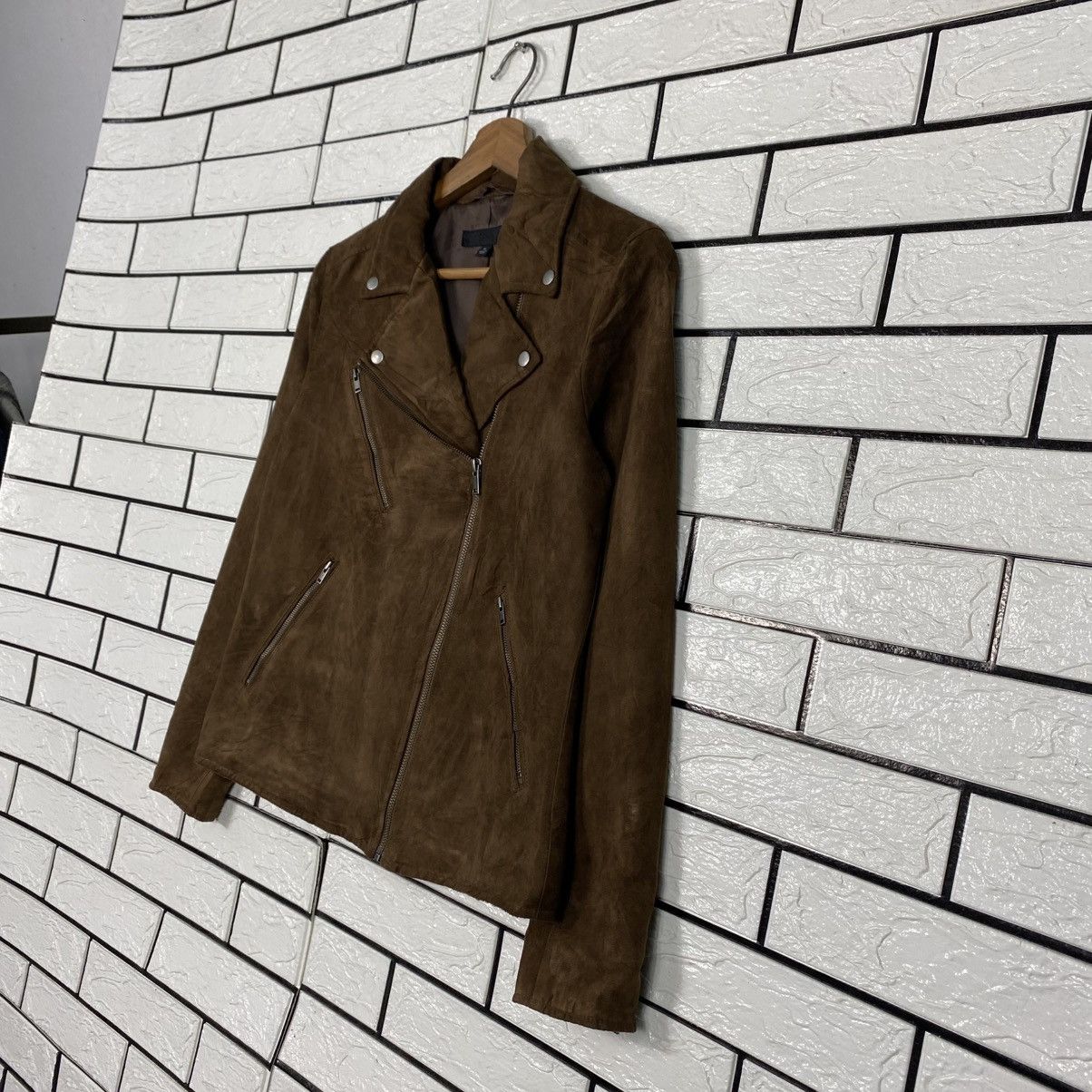 Japanese Brand 📌Biker Velvet Jacket Uniqlo Issey Miyake Double Collar Size US M / EU 48-50 / 2 - 3 Thumbnail