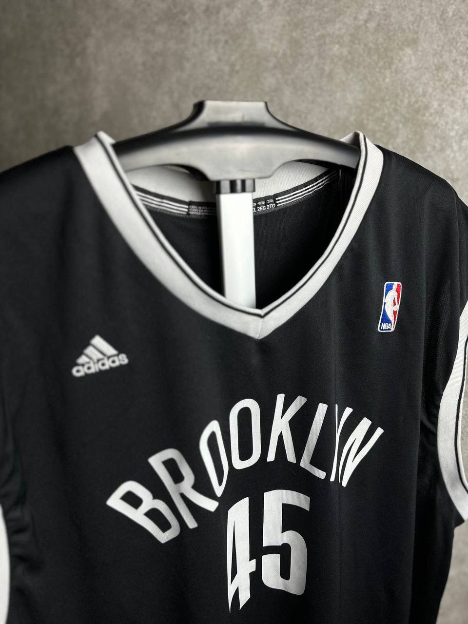 NBA Adidas Jersey Brooklyn Nets #45 Gerald Wallace Size US XL / EU 56 / 4 - 5 Thumbnail
