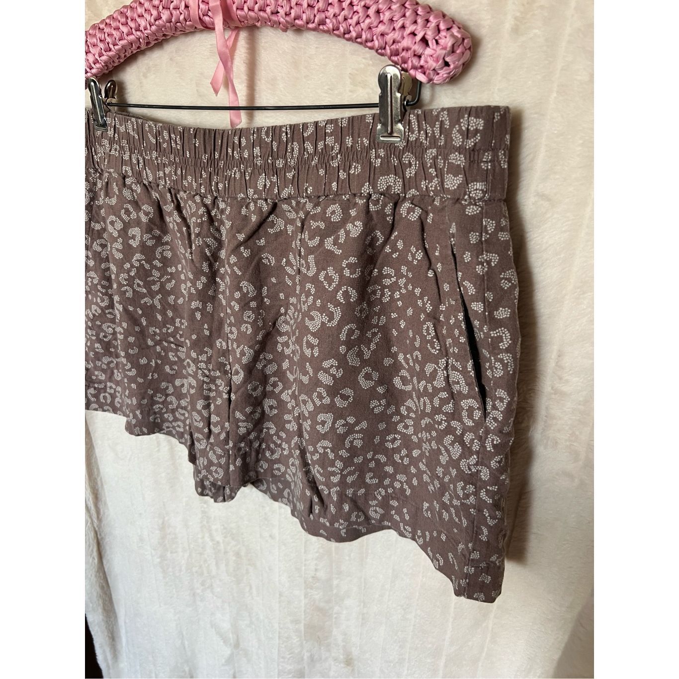 Other A New Day Leopard Print Woman’s Shorts Size XXL Size 36" / US 14 / IT 50 - 2 Thumbnail