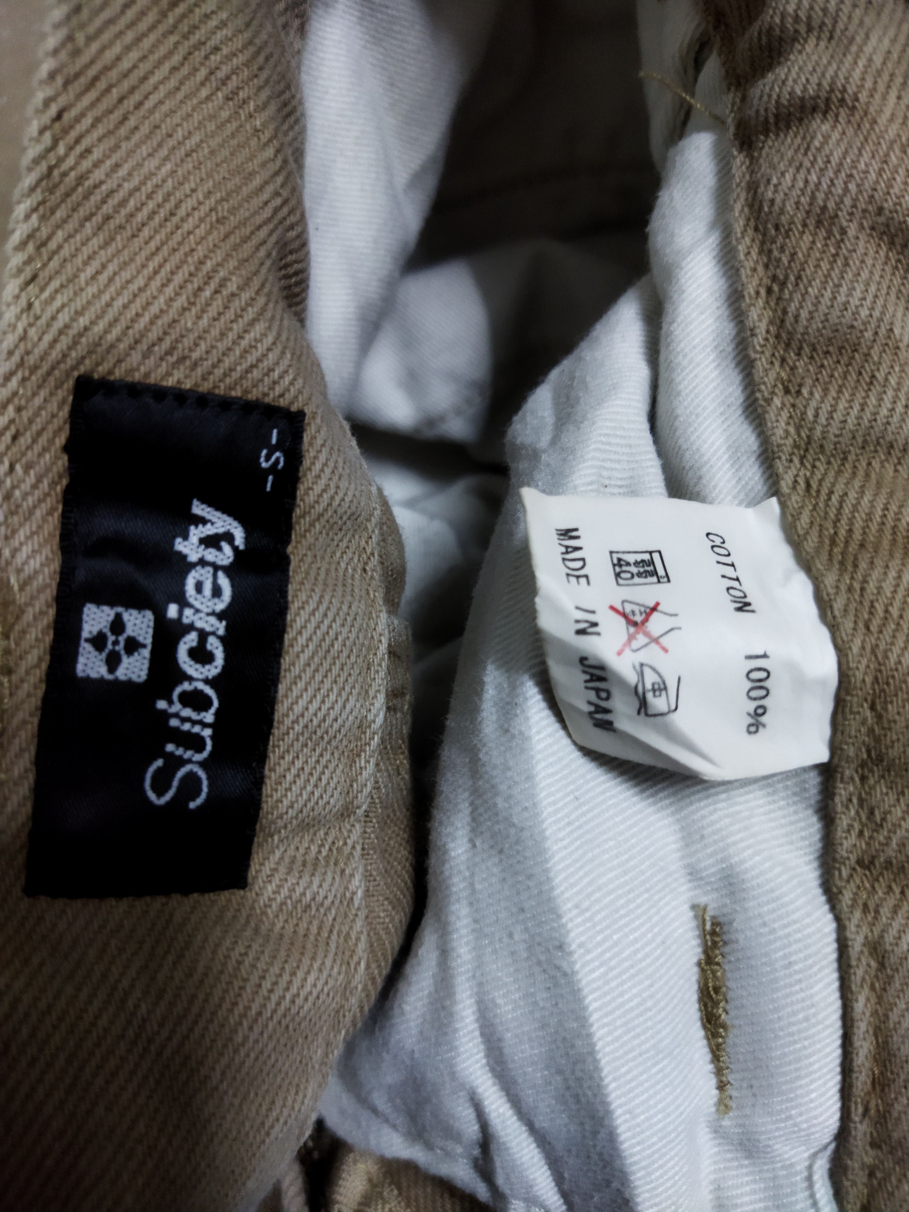 Japanese Brand Subciety Paint Splattered Pants Size US 29 - 5 Thumbnail