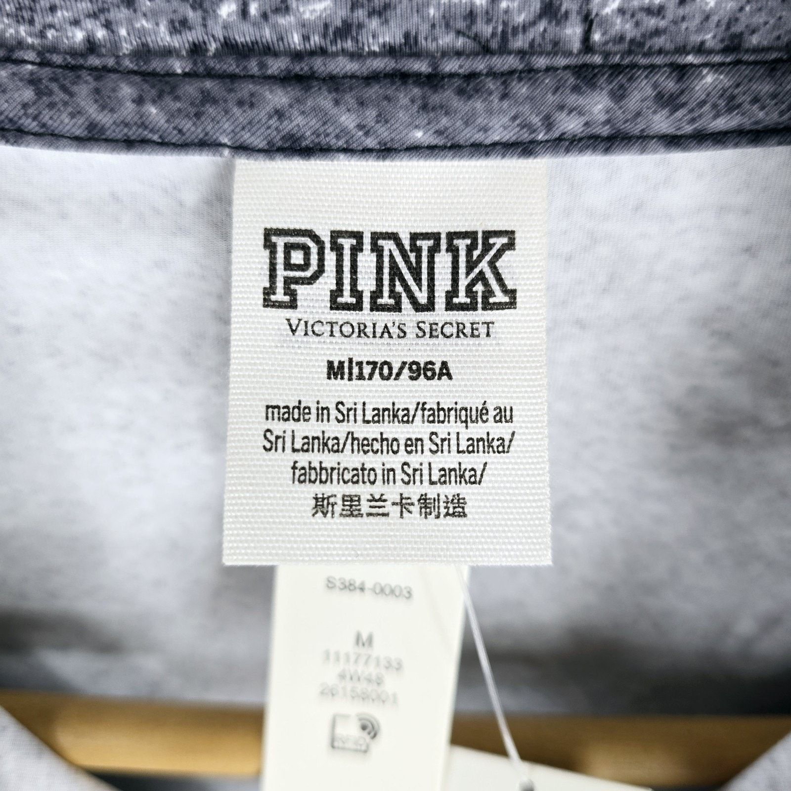 Victoria's Secret Victoria Secret Pink Mock Neck Sweatshirt Womens M 1/4 Zip Size M / US 6-8 / IT 42-44 - 5 Thumbnail